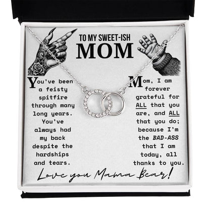 A Necklace for My Mom: To My Unconventional, Sweet-ish Mom | Sometimes Moms are "Ish"... Stylish and Wonderful | Celebrate Her With A Mom Gift