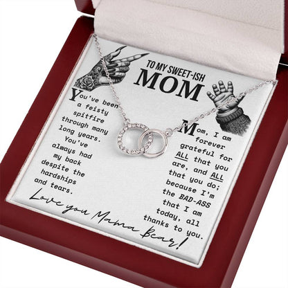 A Necklace for My Mom: To My Unconventional, Sweet-ish Mom | Sometimes Moms are "Ish"... Stylish and Wonderful | Celebrate Her With A Mom Gift