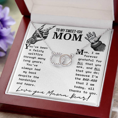 A Necklace for My Mom: To My Unconventional, Sweet-ish Mom | Sometimes Moms are "Ish"... Stylish and Wonderful | Celebrate Her With A Mom Gift