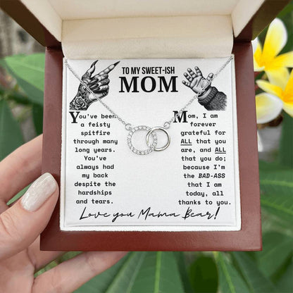A Necklace for My Mom: To My Unconventional, Sweet-ish Mom | Sometimes Moms are "Ish"... Stylish and Wonderful | Celebrate Her With A Mom Gift
