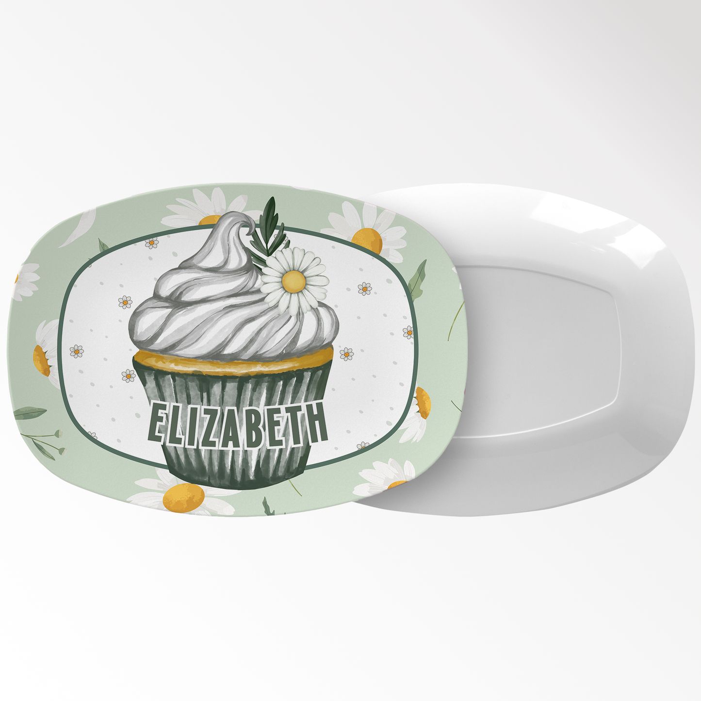 Mom Platter: Personalized Cupcake Platter | For Mom, Grandmom, Or Best Friend Birthday Gift