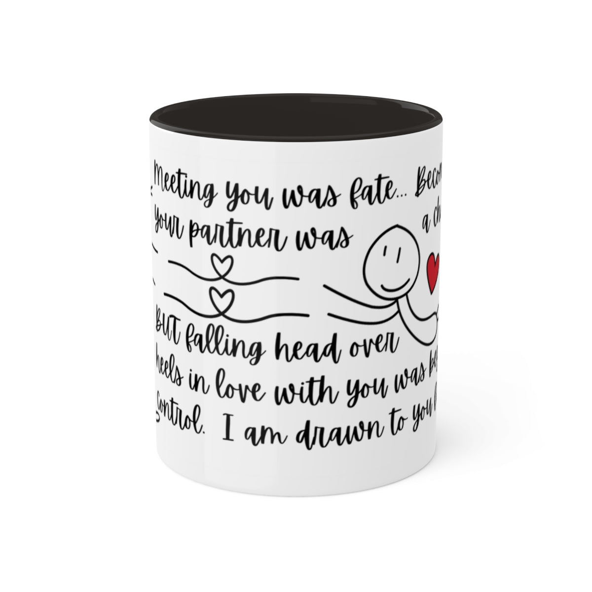 Couples Mug: Personalized Mugs for Couples | Tender Love You Forever Gift for Valentine's Day | Gift for Her