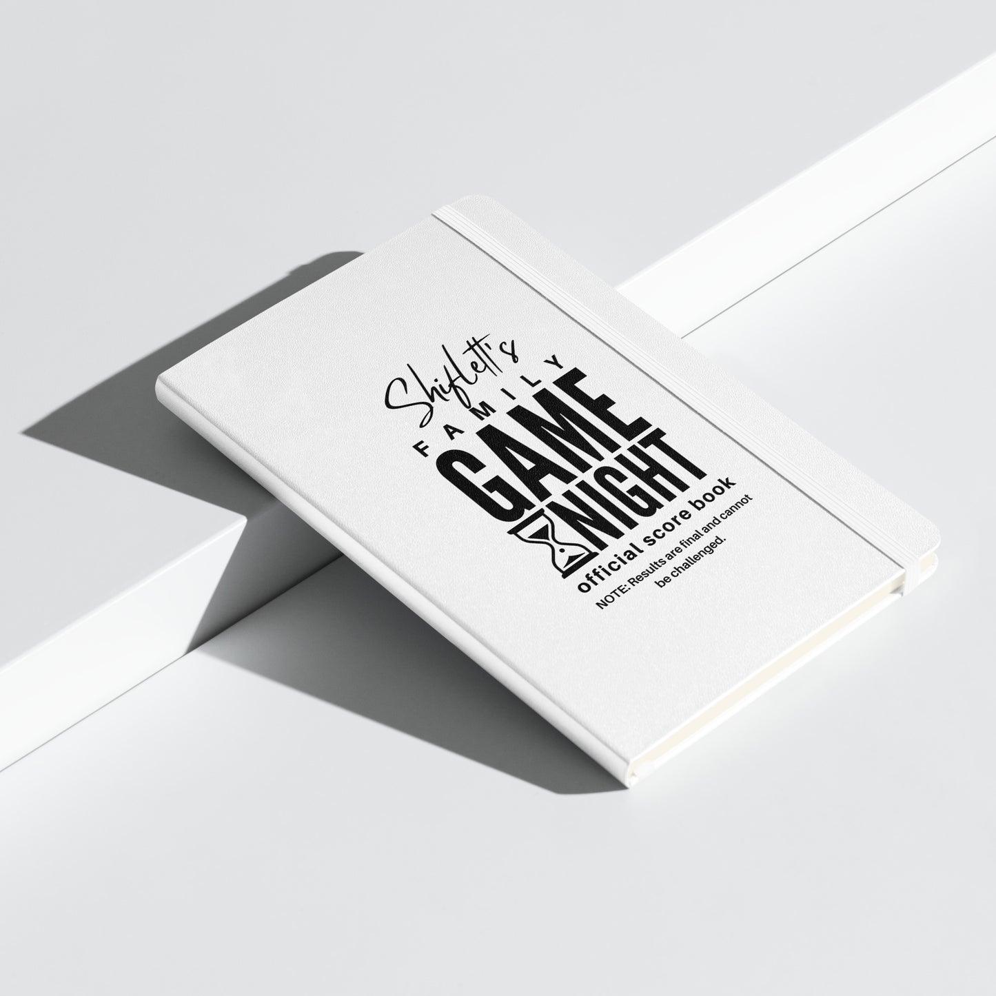 Journal: Family Game Night Official Score Book | Funny Notebook for Scorekeeping