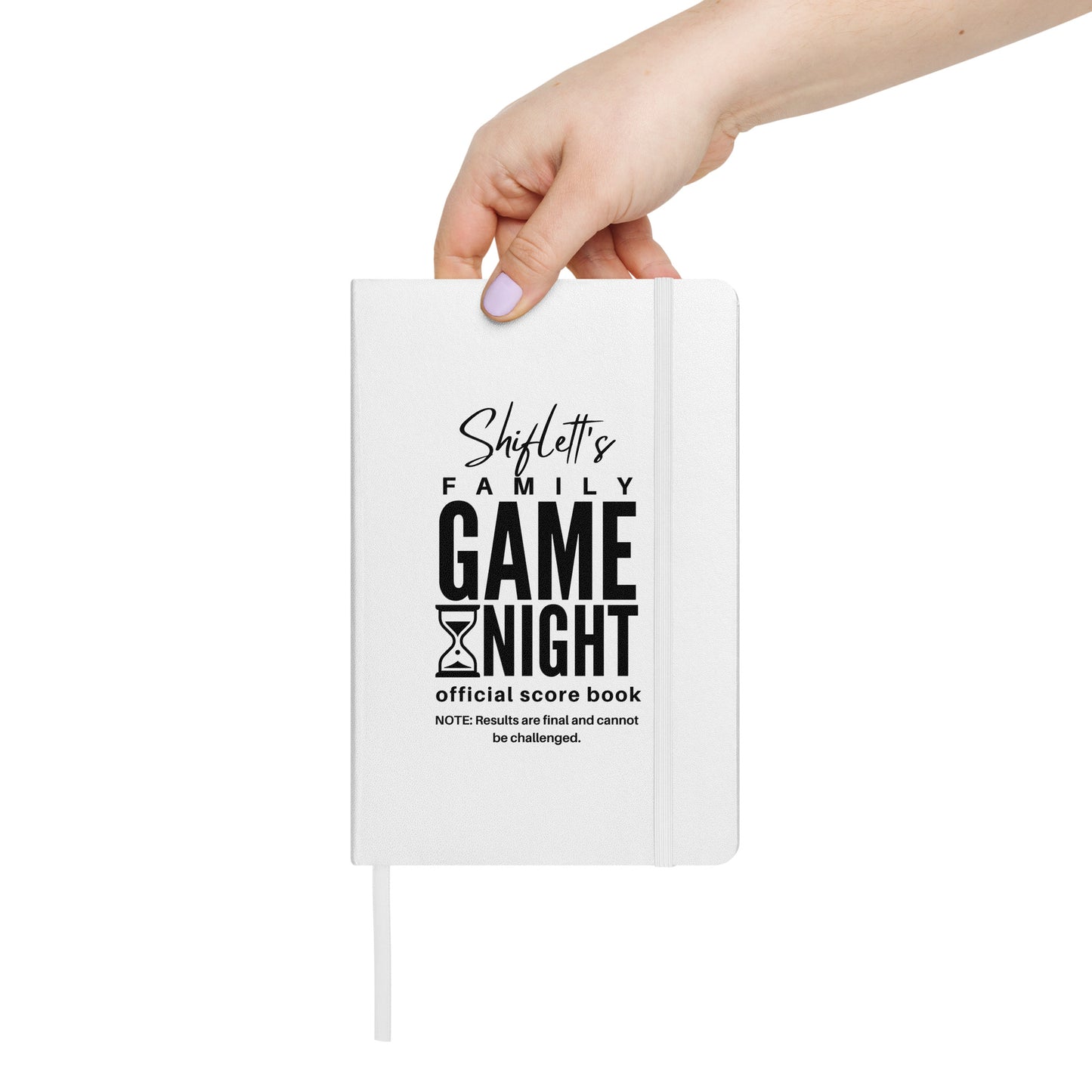 Journal: Family Game Night Official Score Book | Funny Notebook for Scorekeeping