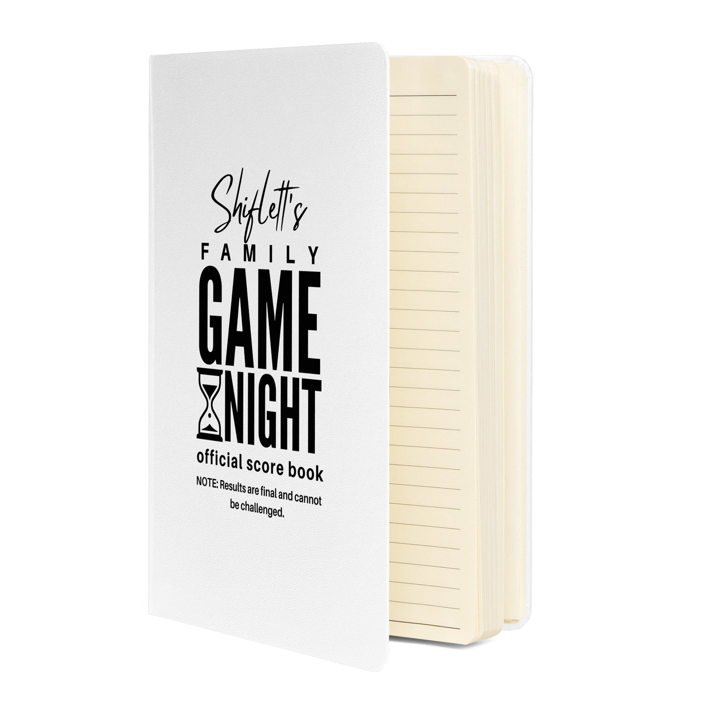 Journal: Family Game Night Official Score Book | Funny Notebook for Scorekeeping