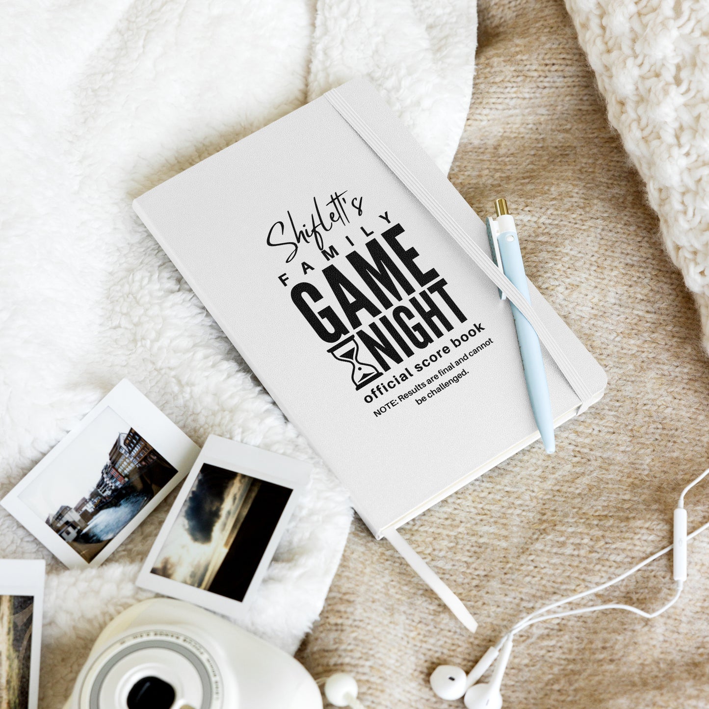 Journal: Family Game Night Official Score Book | Funny Notebook for Scorekeeping