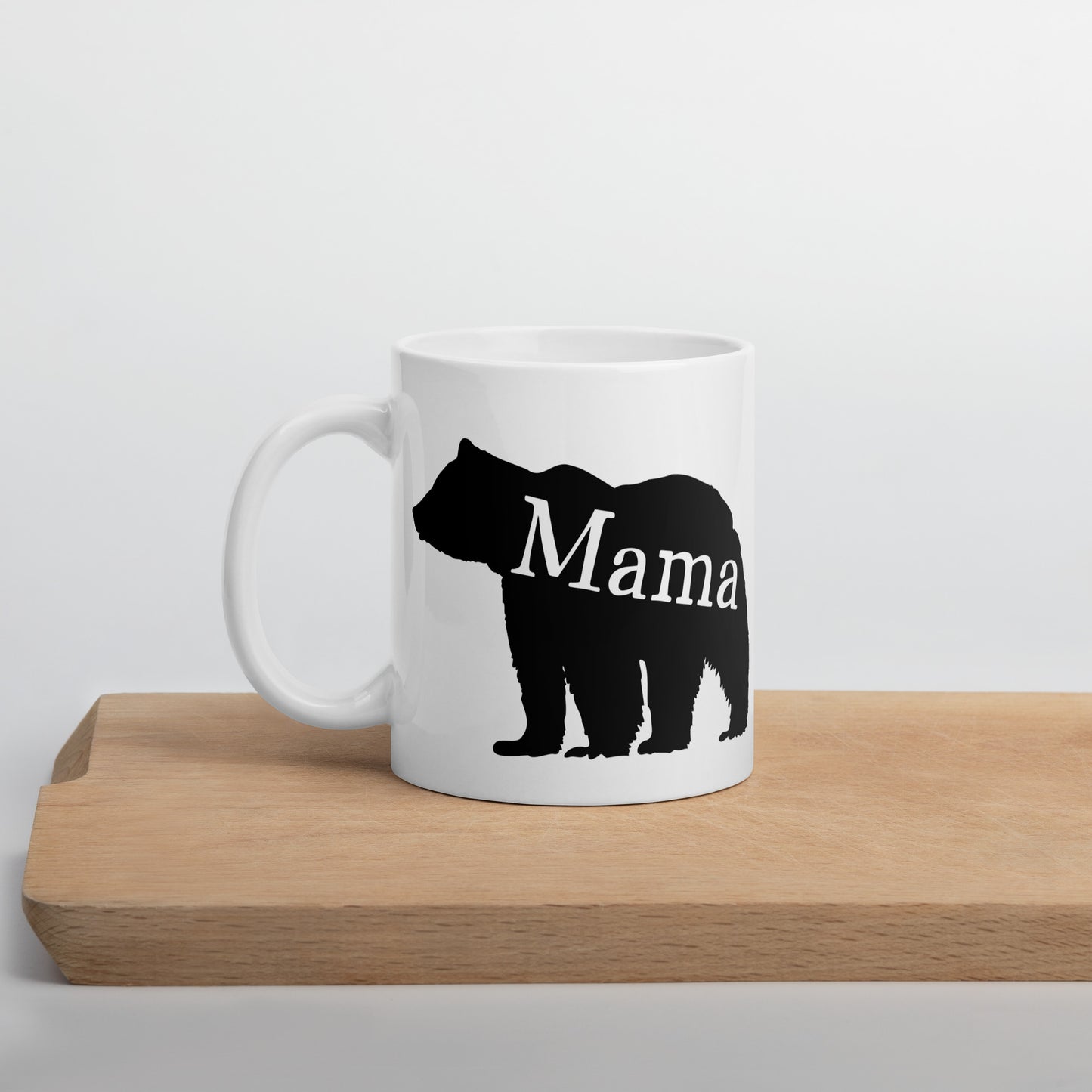 Mom Mug: Mama Bear Coffee Mug - Minimalist | Mother's Day Gift
