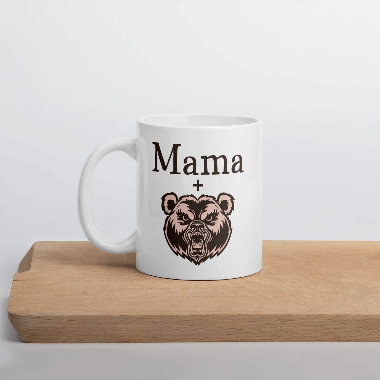 Mom Mug: Mama + Bear Coffee Mug | Cute Mother's Day Gift