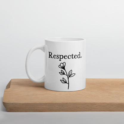 Daughter Mug: Respected Word Mug for Women | Business Graduate Girl Boss Mug | Daughter Gift
