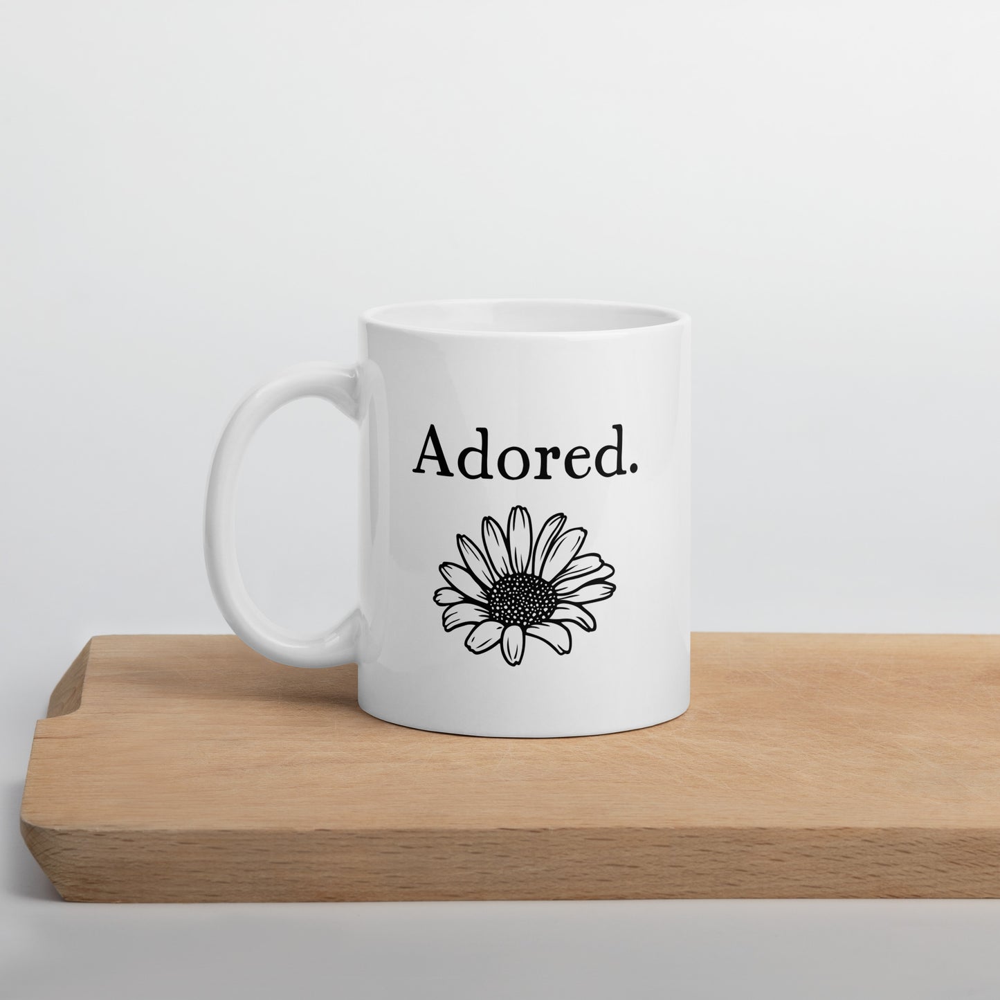 Bonus Daughter Mug: Adored Dearly Coffee Mug for My Daughter | Gift for Daughters