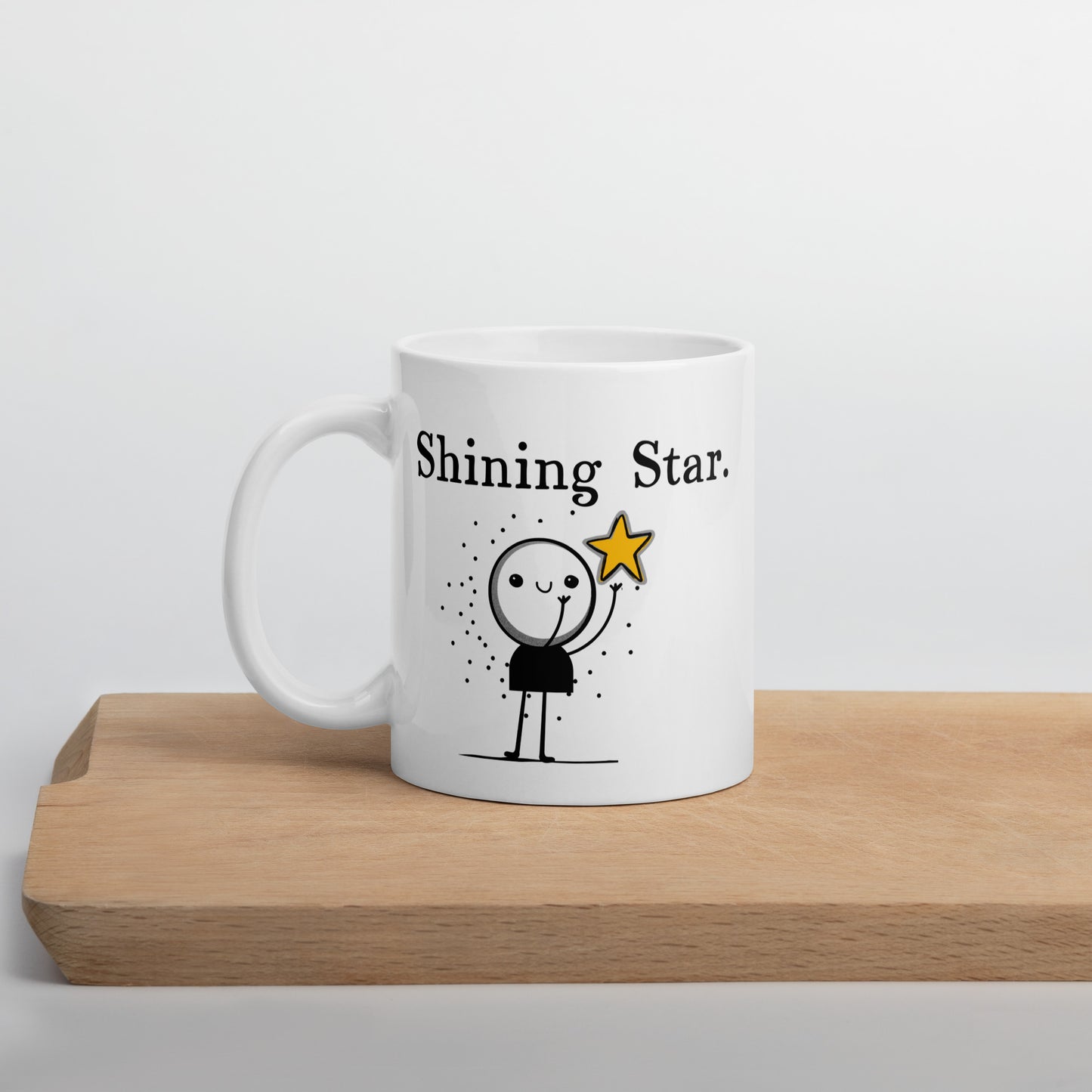 Stepmom Mug: Cute & Simple Design Shining Star Birthday Coffee Mug for My Stepmother