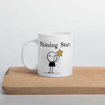 Stepmom Mug: Cute & Simple Design Shining Star Birthday Coffee Mug for My Stepmother