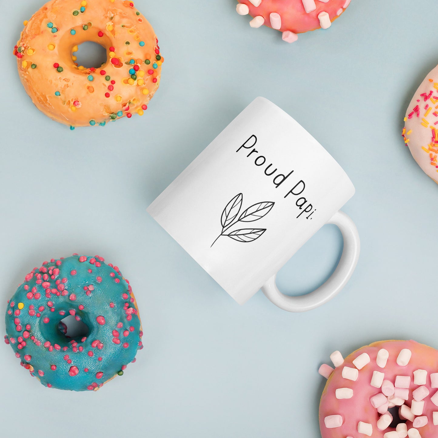Grandpa: Proud Papi Coffee Cup | Father's Day Gift