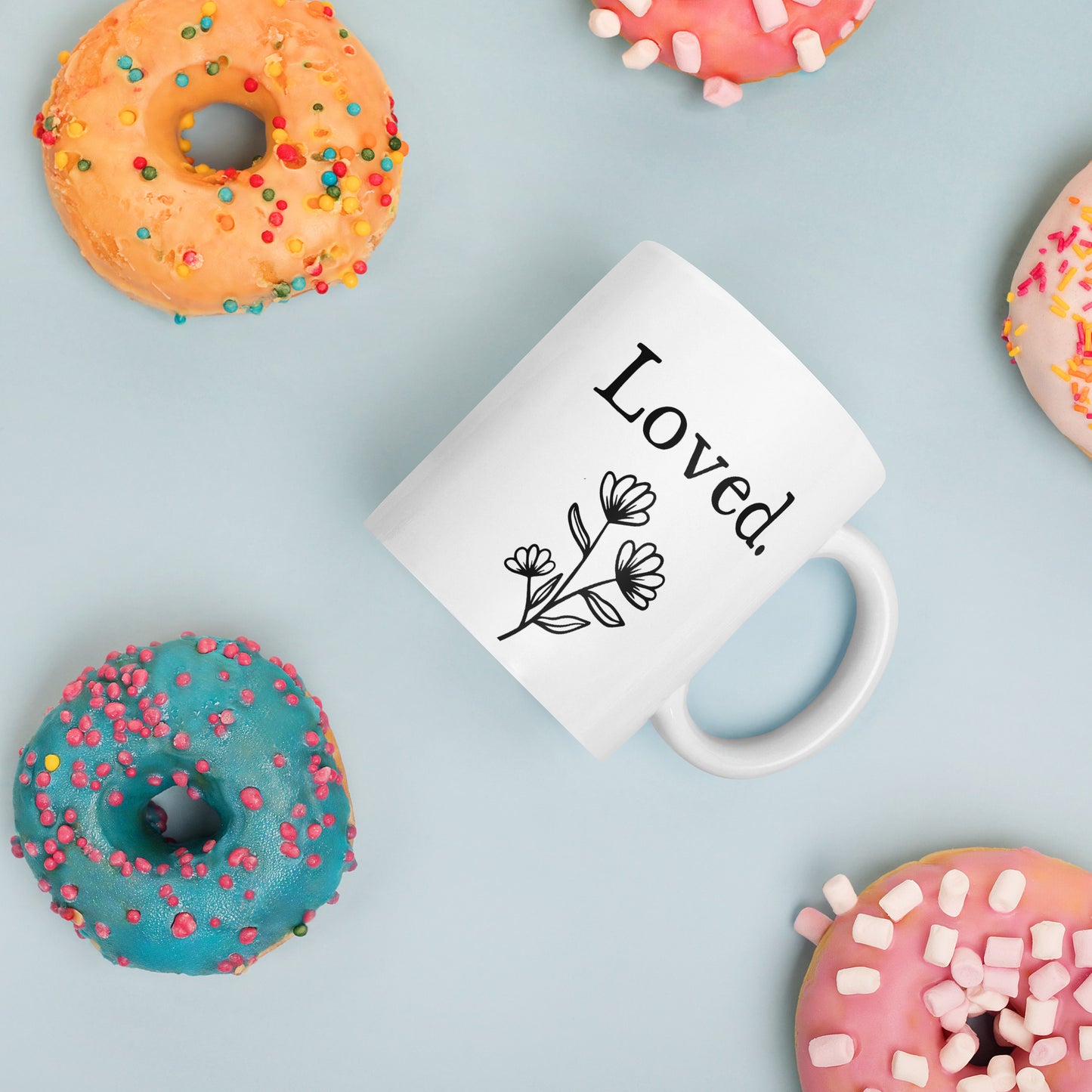 Daughter Mug: Minimalist Love Word Mug for My Daughter | Birthday Daughter Mug