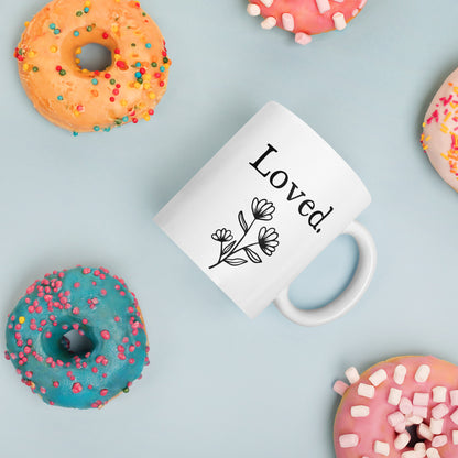 Daughter Mug: Minimalist Love Word Mug for My Daughter | Birthday Daughter Mug