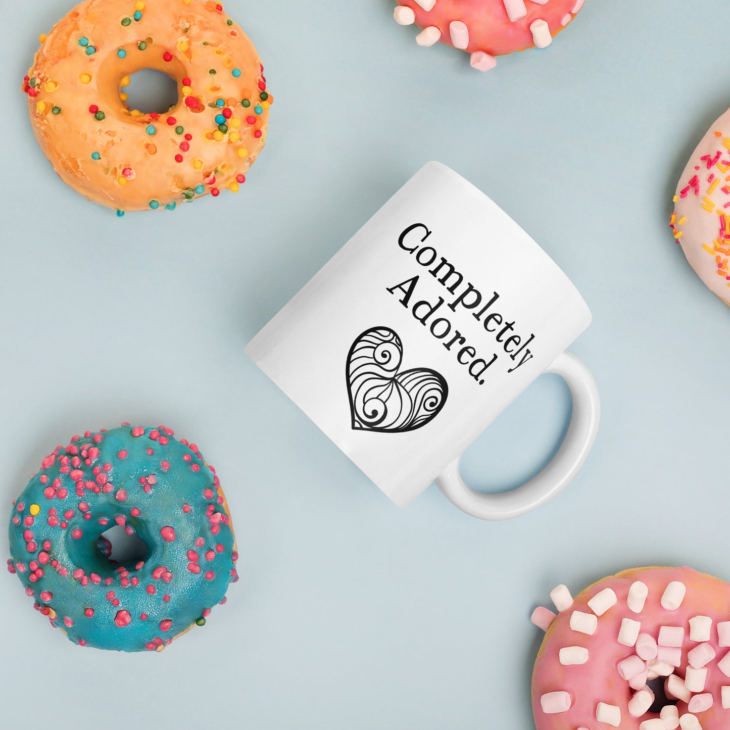 Granddaughter Mug: Completely Adored Coffee Mug Gift for Granddaughter | Gift for Her