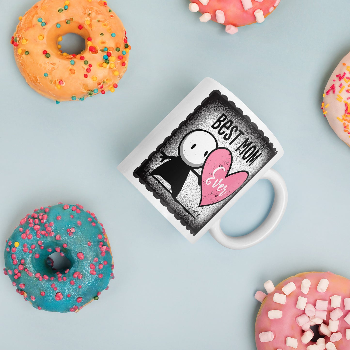 Stepmom Mug: Best Mom Ever Birthday Coffee Mug for Mom | Christmas Mom Gift