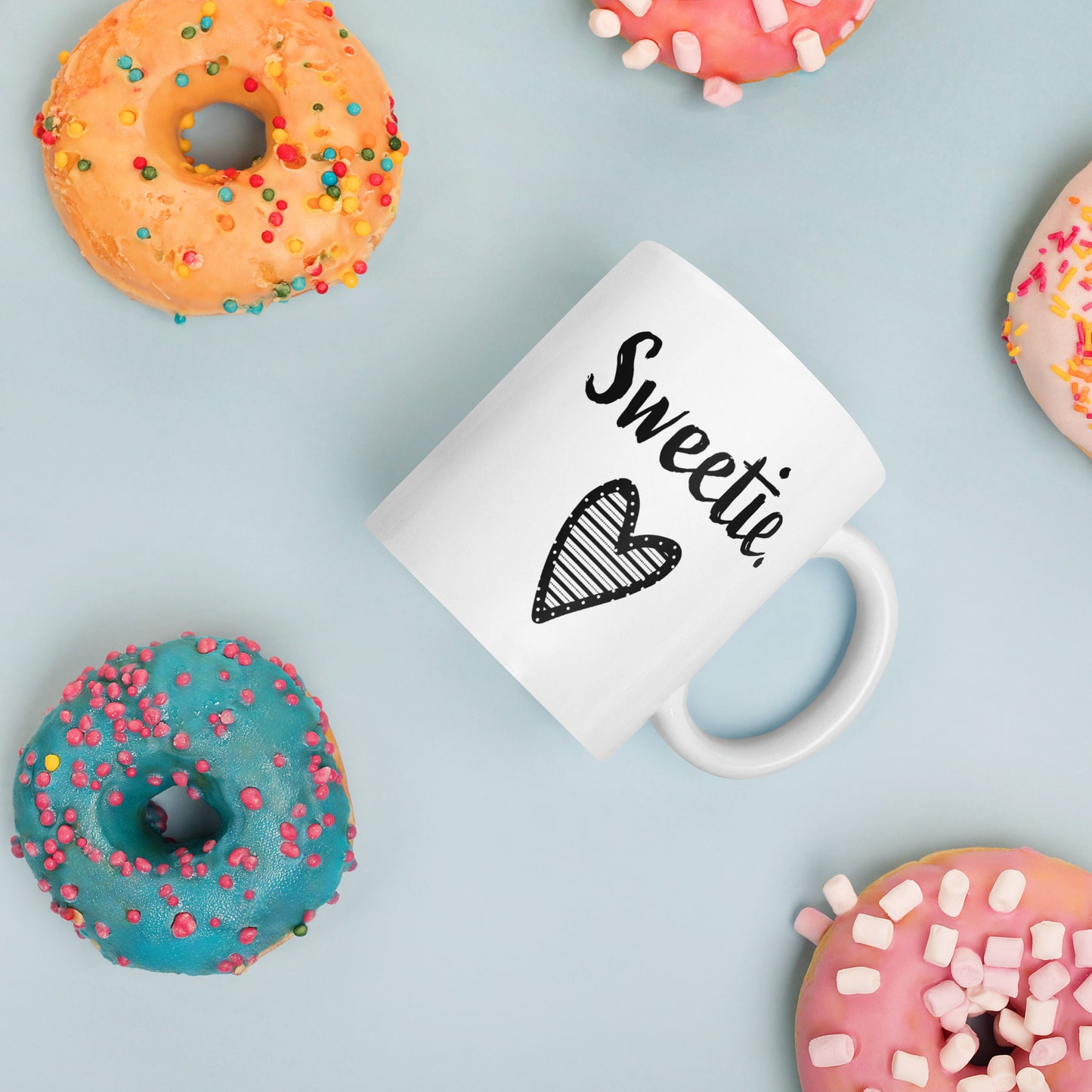 Wife Mug: Cute Pet - Sweetie Name Coffee Mug for Women | Anniversary Wife Gift