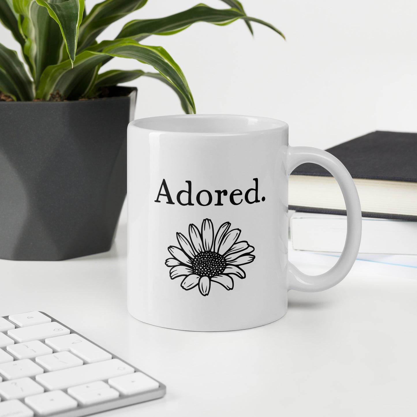 Bonus Daughter Mug: Adored Dearly Coffee Mug for My Daughter | Gift for Daughters