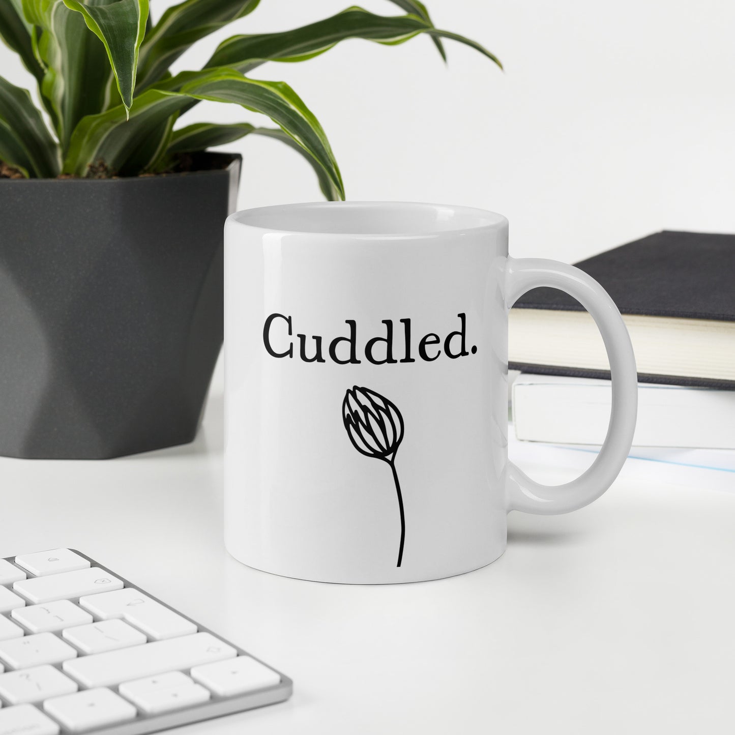 Bonus Daughter Mug: Sweet & Cuddled Word Affirmation Coffee Mug Gift for My Daughter