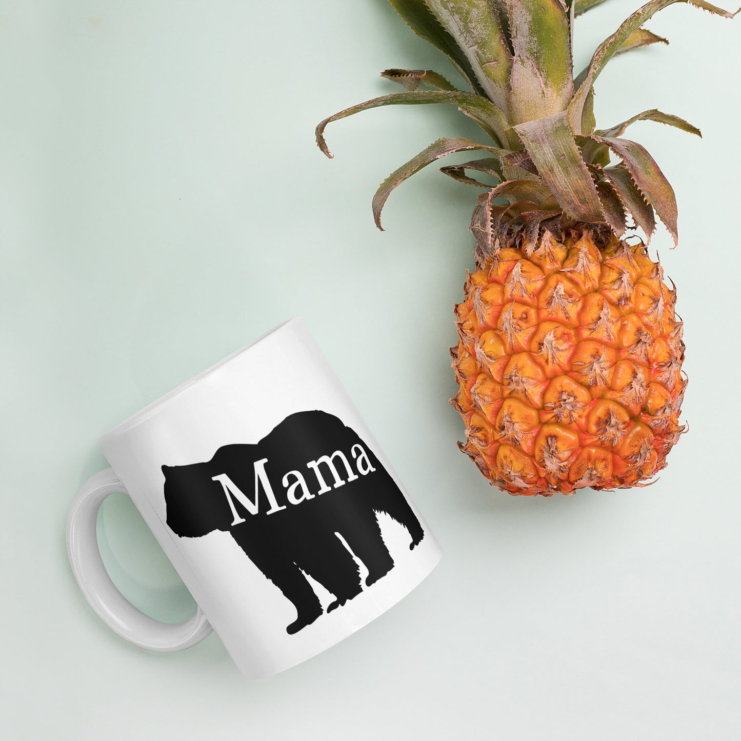 Mom Mug: Mama Bear Coffee Mug - Minimalist | Mother's Day Gift