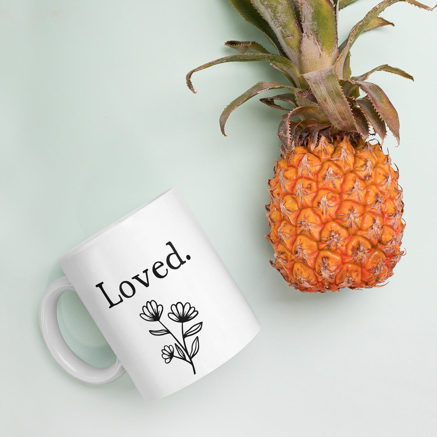 Daughter Mug: Minimalist Love Word Mug for My Daughter | Birthday Daughter Mug
