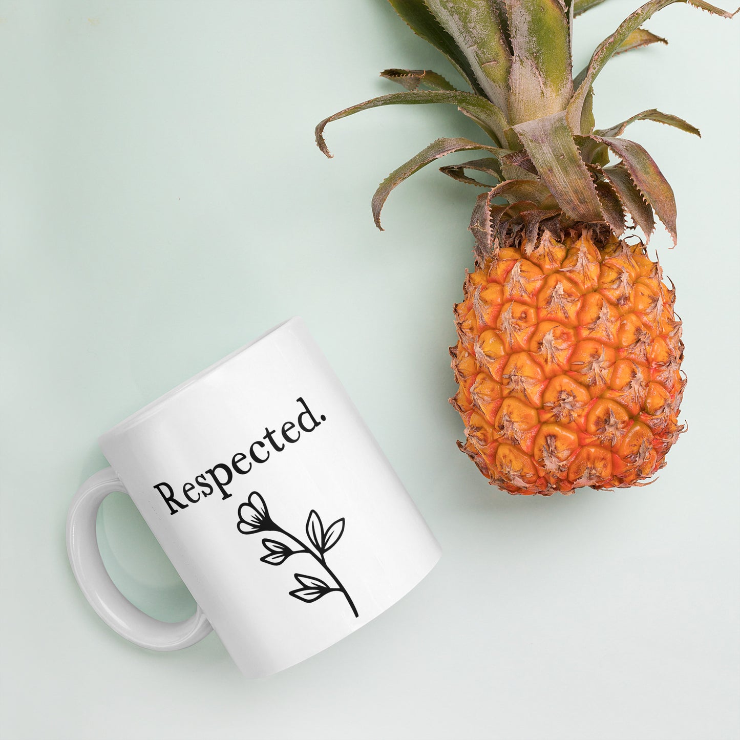 Daughter Mug: Respected Word Mug for Women | Business Graduate Girl Boss Mug | Daughter Gift