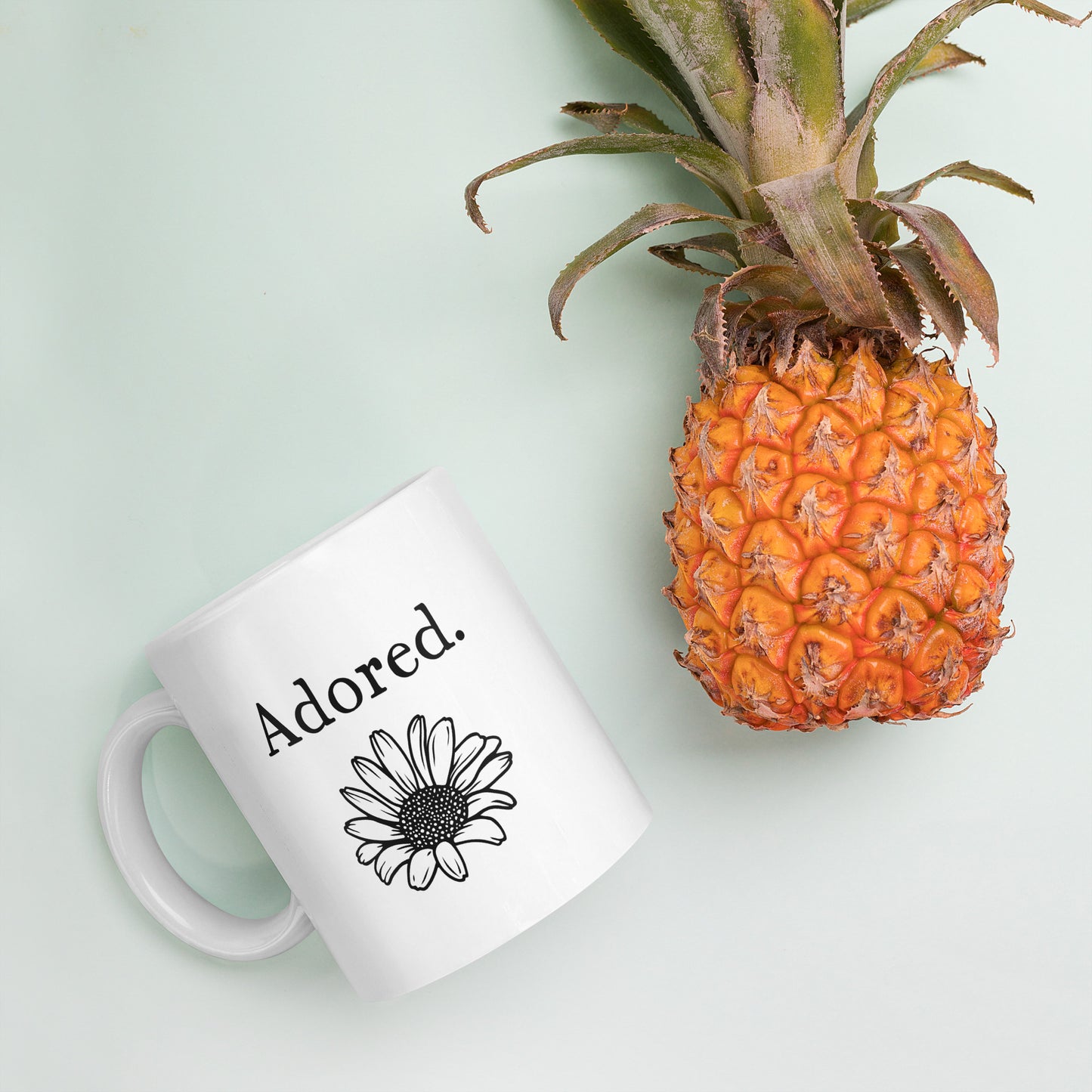 Bonus Daughter Mug: Adored Dearly Coffee Mug for My Daughter | Gift for Daughters