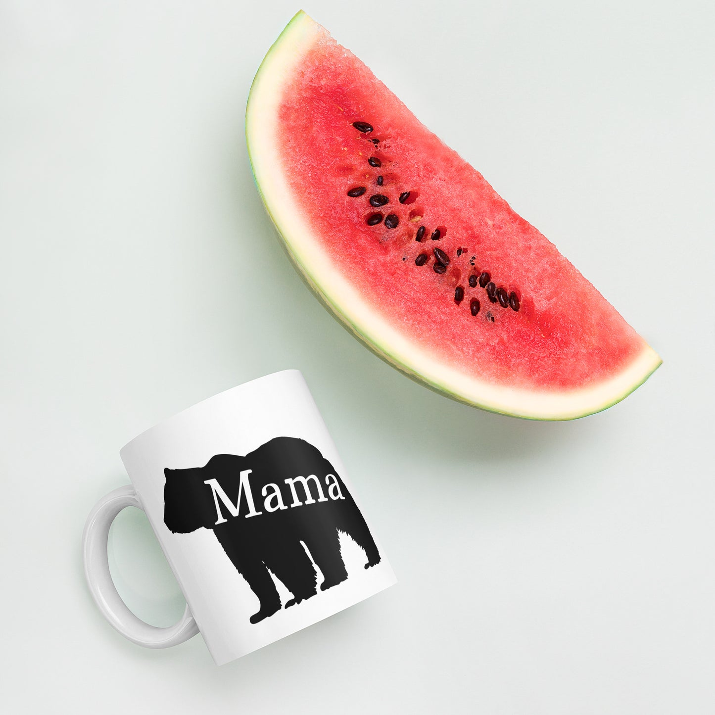 Mom Mug: Mama Bear Coffee Mug - Minimalist | Mother's Day Gift