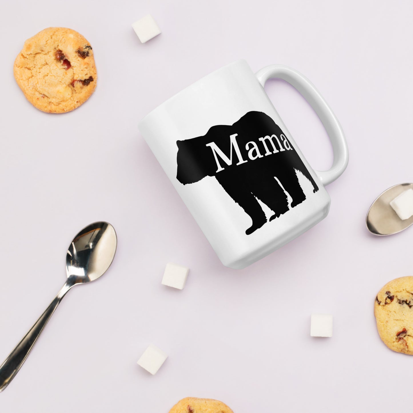 Mom Mug: Mama Bear Coffee Mug - Minimalist | Mother's Day Gift
