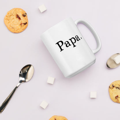 Grandpa: Nickname - Papa Coffee Mug | Father's Day Gift
