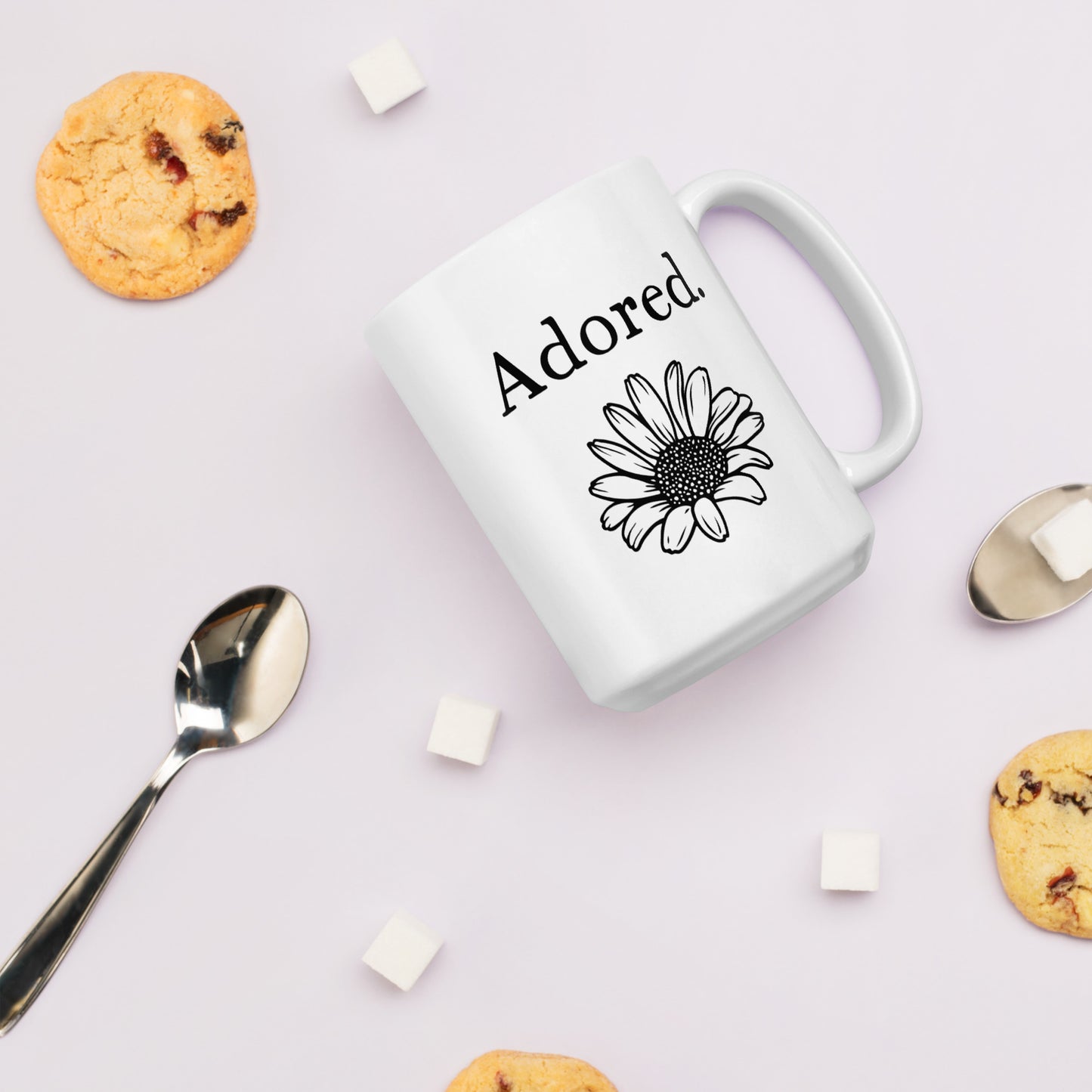 Bonus Daughter Mug: Adored Dearly Coffee Mug for My Daughter | Gift for Daughters