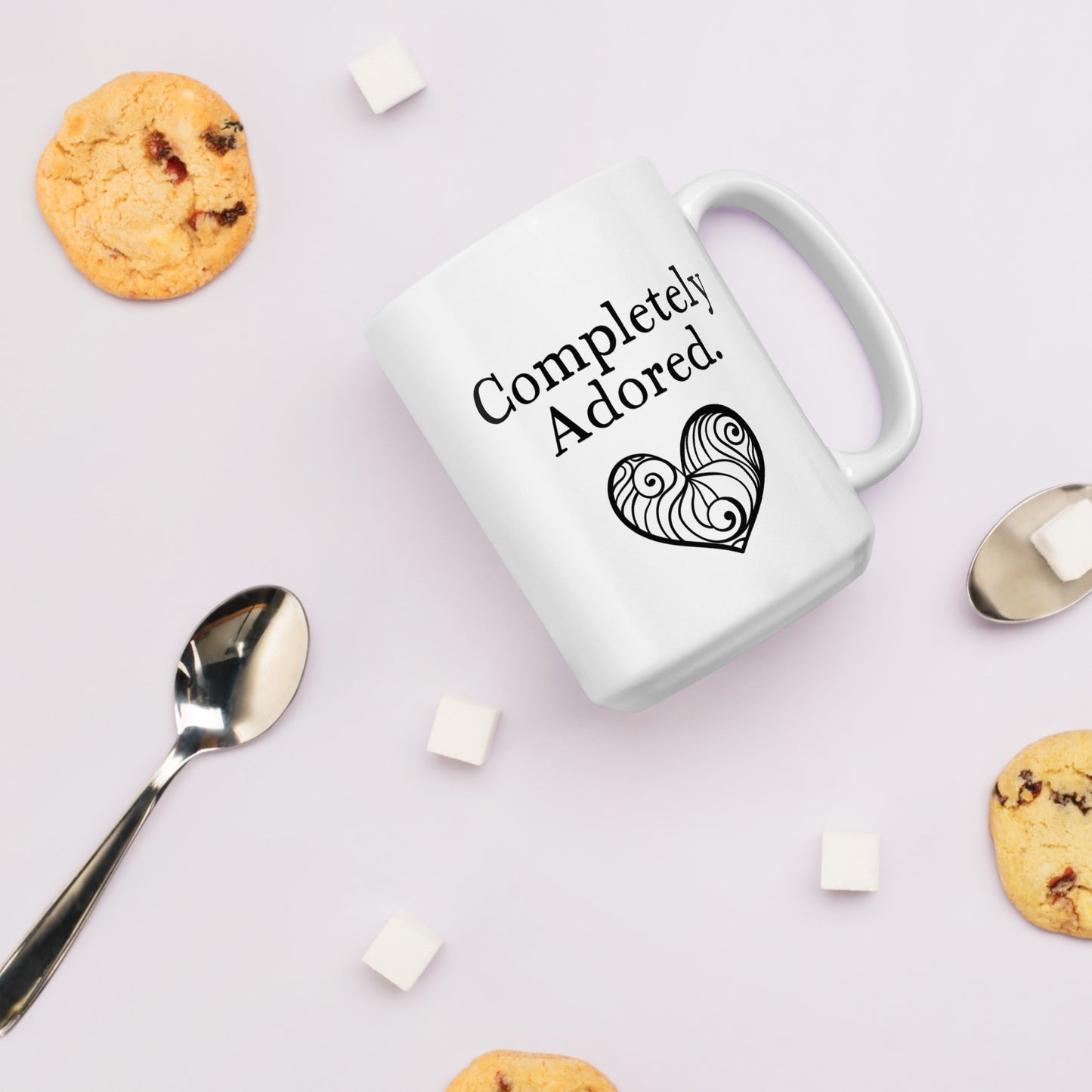 Granddaughter Mug: Completely Adored Coffee Mug Gift for Granddaughter | Gift for Her