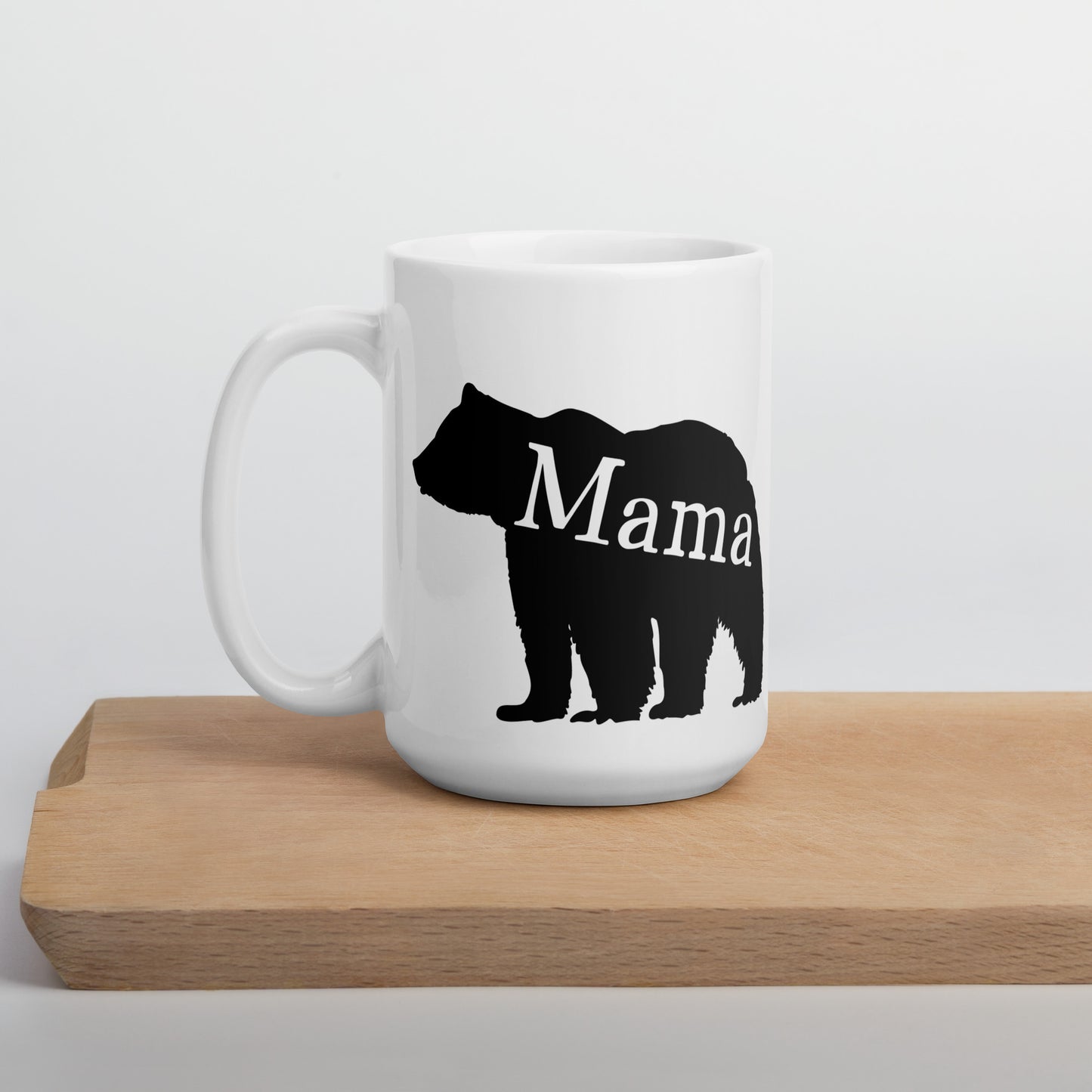 Mom Mug: Mama Bear Coffee Mug - Minimalist | Mother's Day Gift