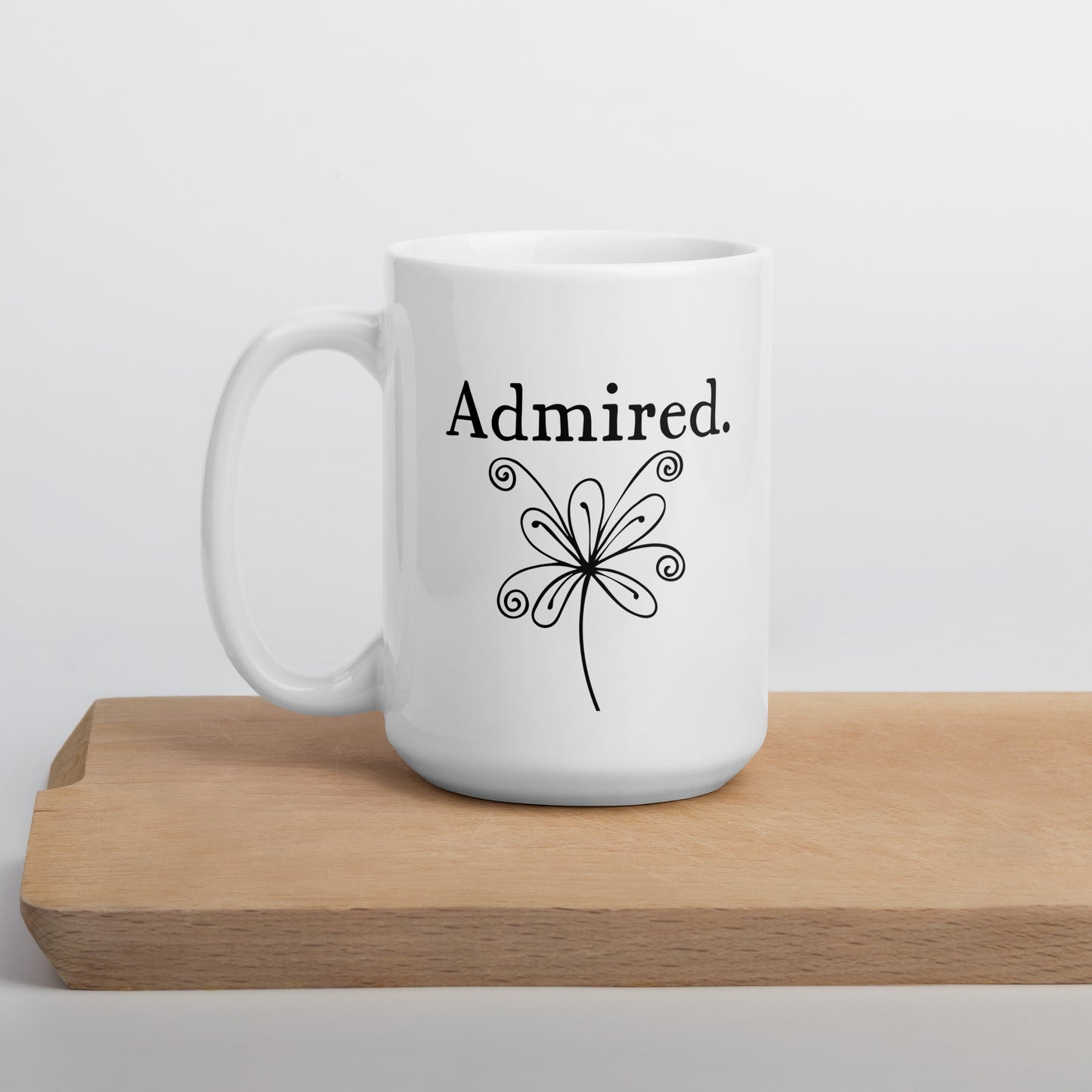 Daughter Mug: Admired Minimalist Word Mug for Women | Gift for My Daughters