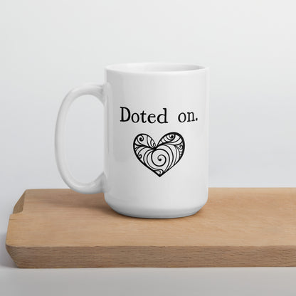 Granddaughter Mug: Doted On Word Affirmation Mug for Granddaughter | Gift for Her