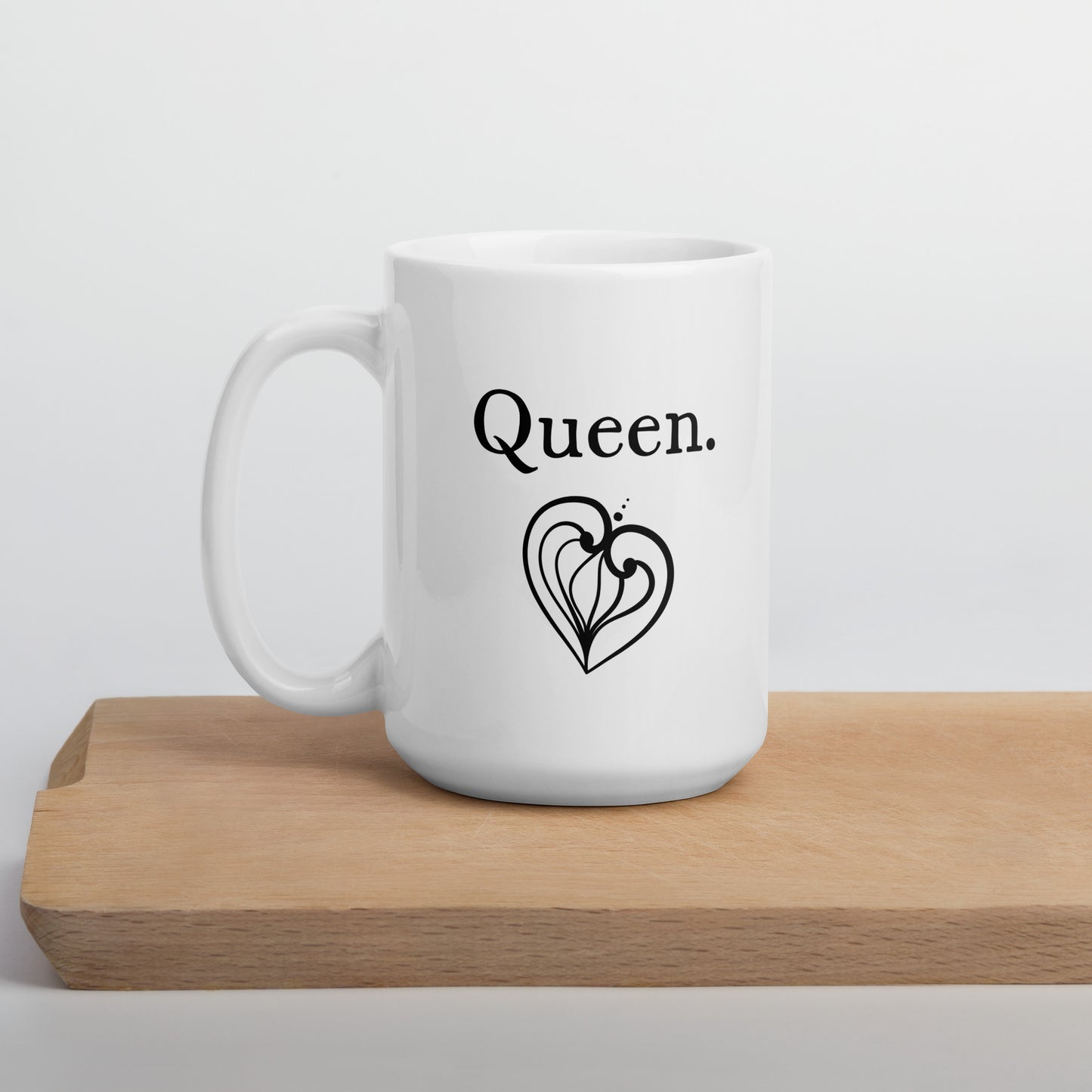 Bonus Mom Mug: Queen Coffee Mug for Stepmothers | Unique Minimalist Mother's Day Gifts