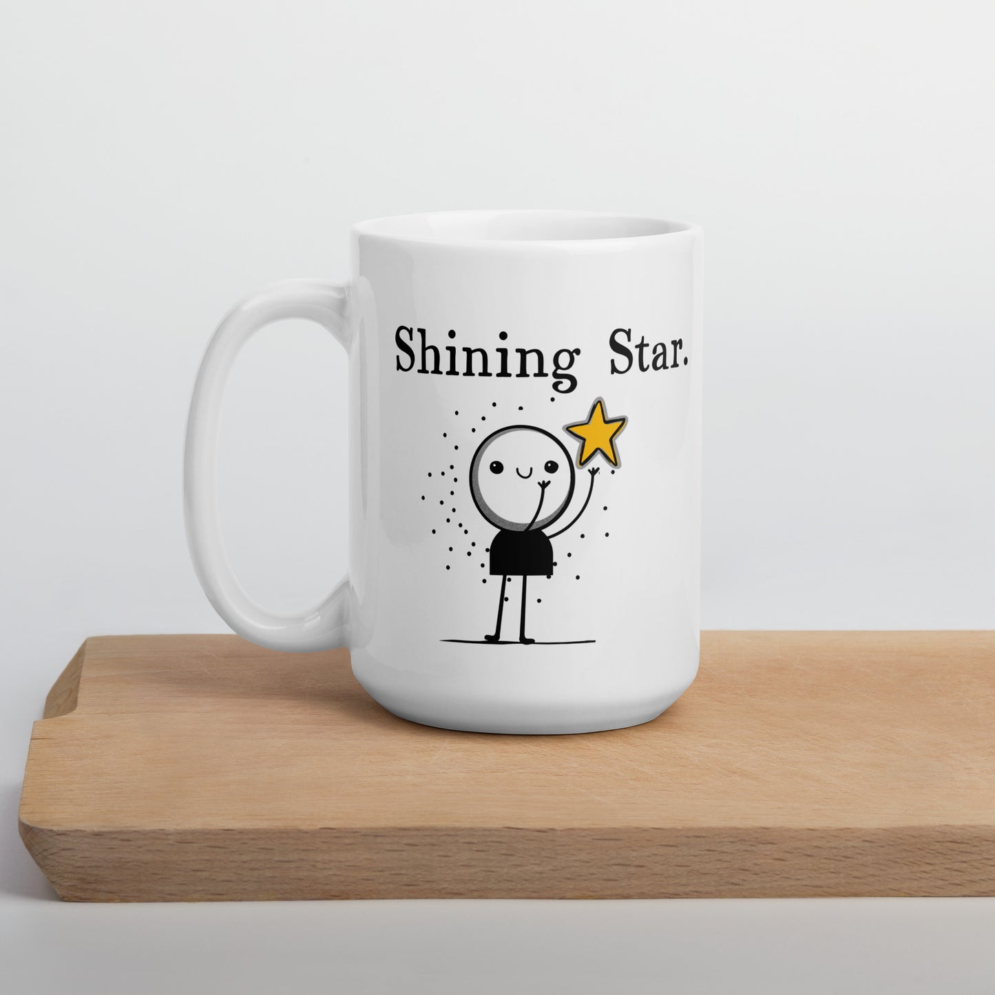 Stepmom Mug: Cute & Simple Design Shining Star Birthday Coffee Mug for My Stepmother