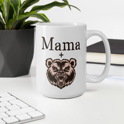 Mom Mug: Mama + Bear Coffee Mug | Cute Mother's Day Gift