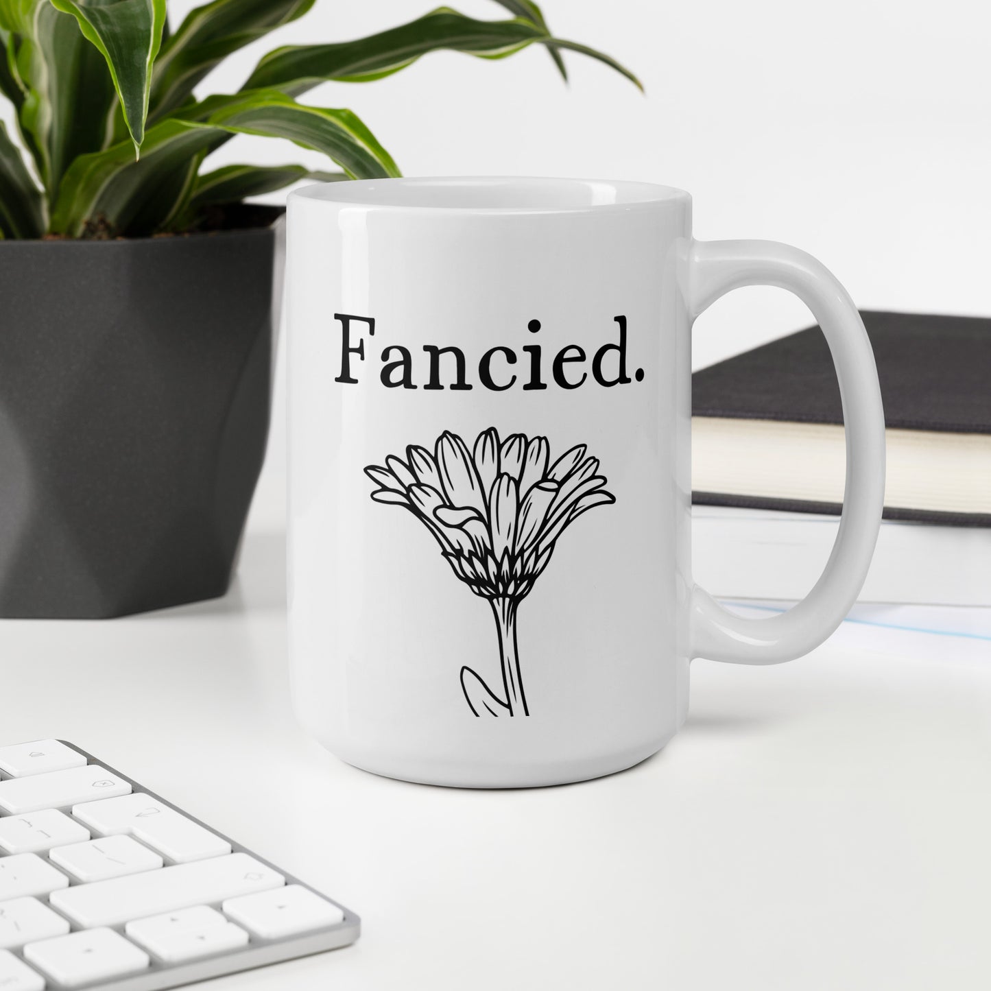 Bonus Daughter Mug: Minimalist Cute You Are Fancied Coffee Mug Gift for My Daughter