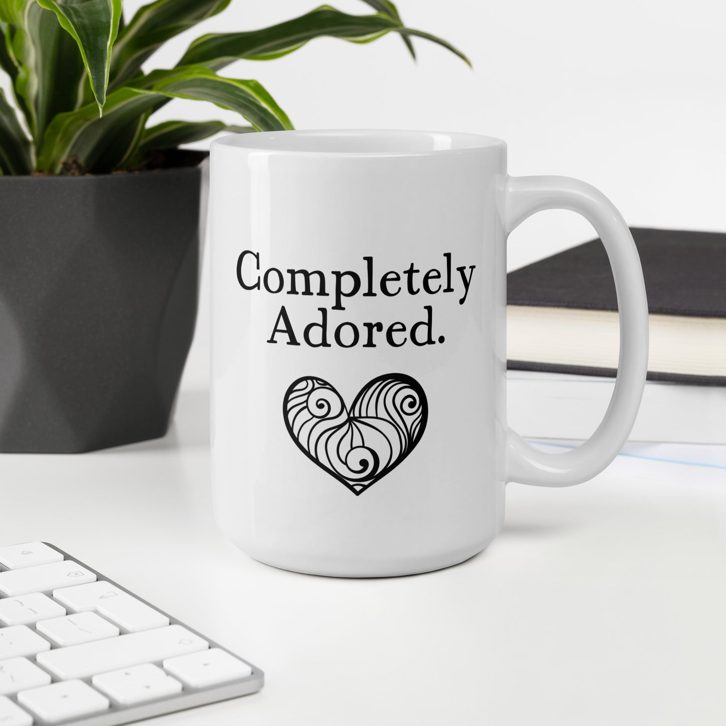 Granddaughter Mug: Completely Adored Coffee Mug Gift for Granddaughter | Gift for Her