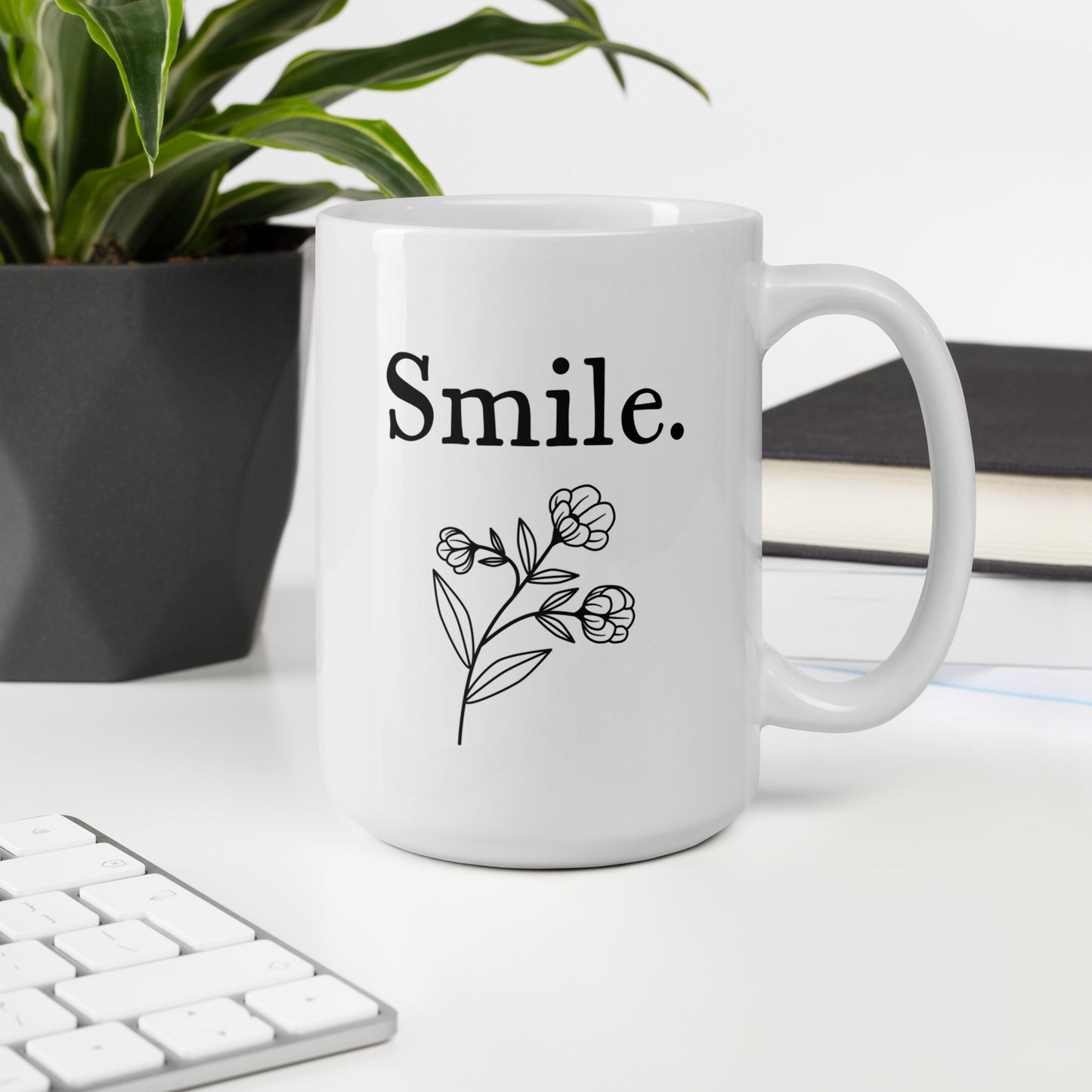 Girlfriend Mug: A Smile Affirmation Coffee Mug for My Girlfriend | Encouragement Gifts