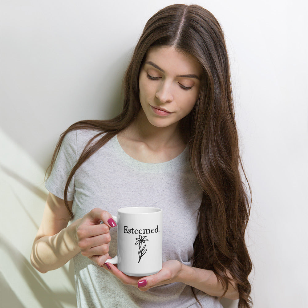 Stepdaughter Mug: Esteemed Affirmation Gift for Women | Stepdaughter Gift Coffee Mugs