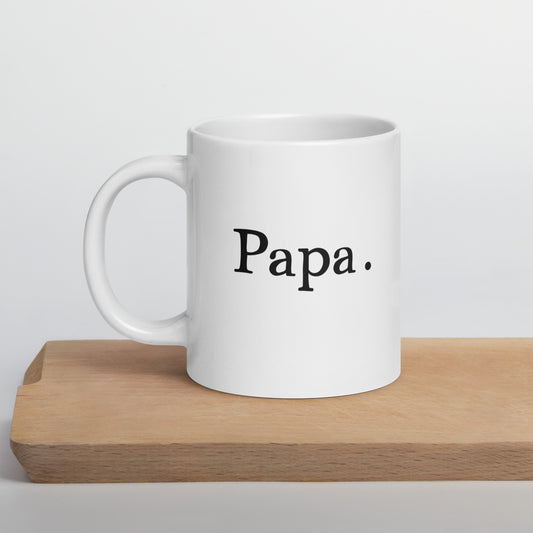 Grandpa: Nickname - Papa Coffee Mug | Father's Day Gift