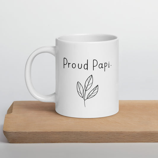 Grandpa: Proud Papi Coffee Cup | Father's Day Gift