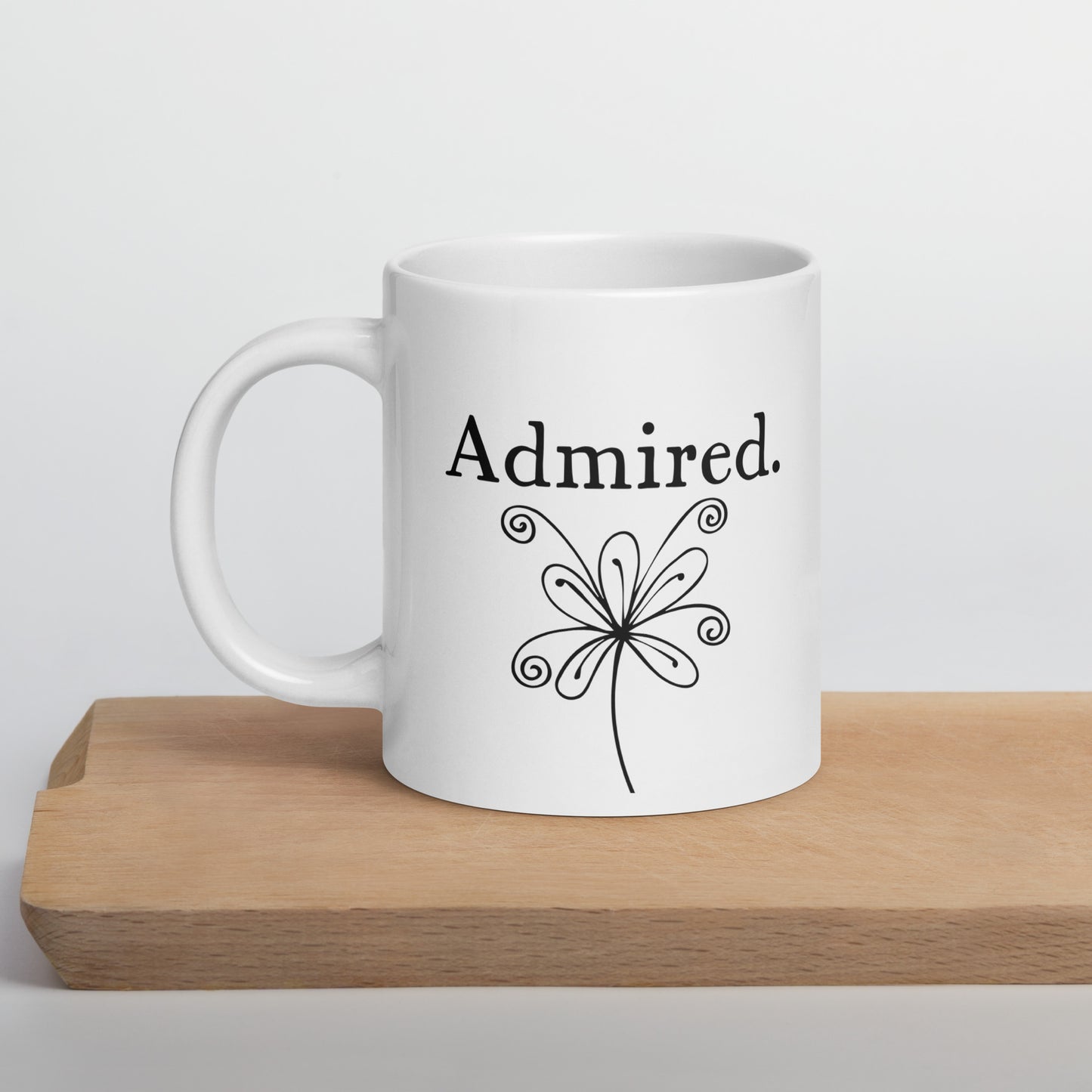 Daughter Mug: Admired Minimalist Word Mug for Women | Gift for My Daughters