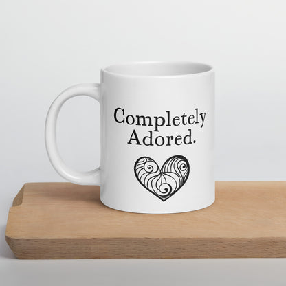 Granddaughter Mug: Completely Adored Coffee Mug Gift for Granddaughter | Gift for Her
