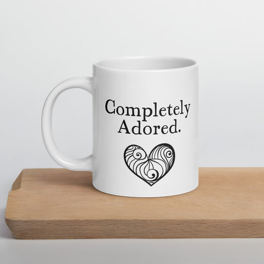 Granddaughter Mug: Completely Adored Coffee Mug Gift for Granddaughter | Gift for Her