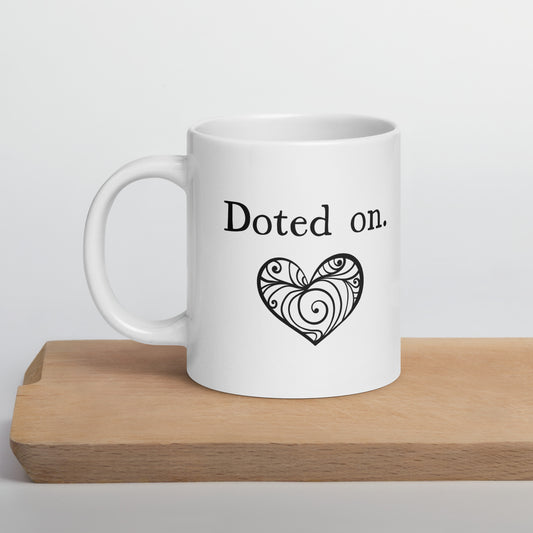 Granddaughter Mug: Doted On Word Affirmation Mug for Granddaughter | Gift for Her