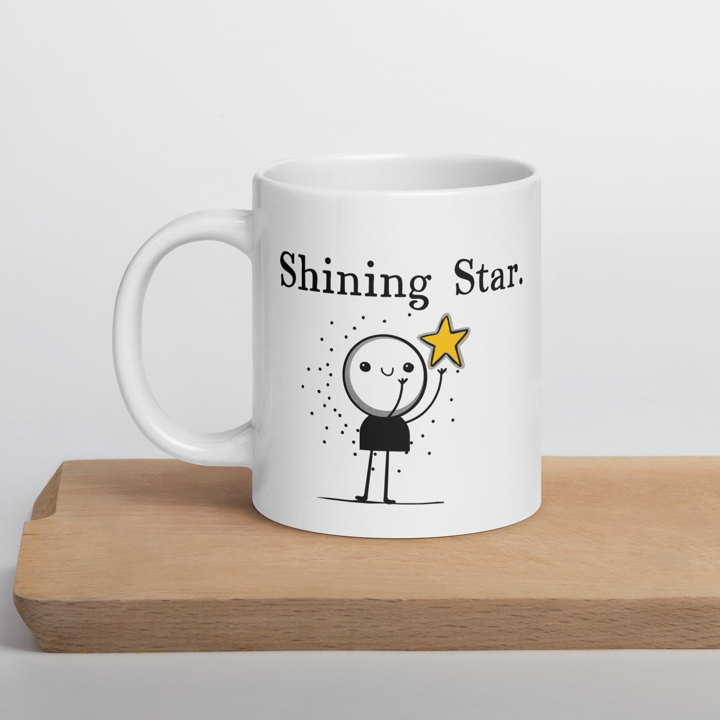 Stepmom Mug: Cute & Simple Design Shining Star Birthday Coffee Mug for My Stepmother